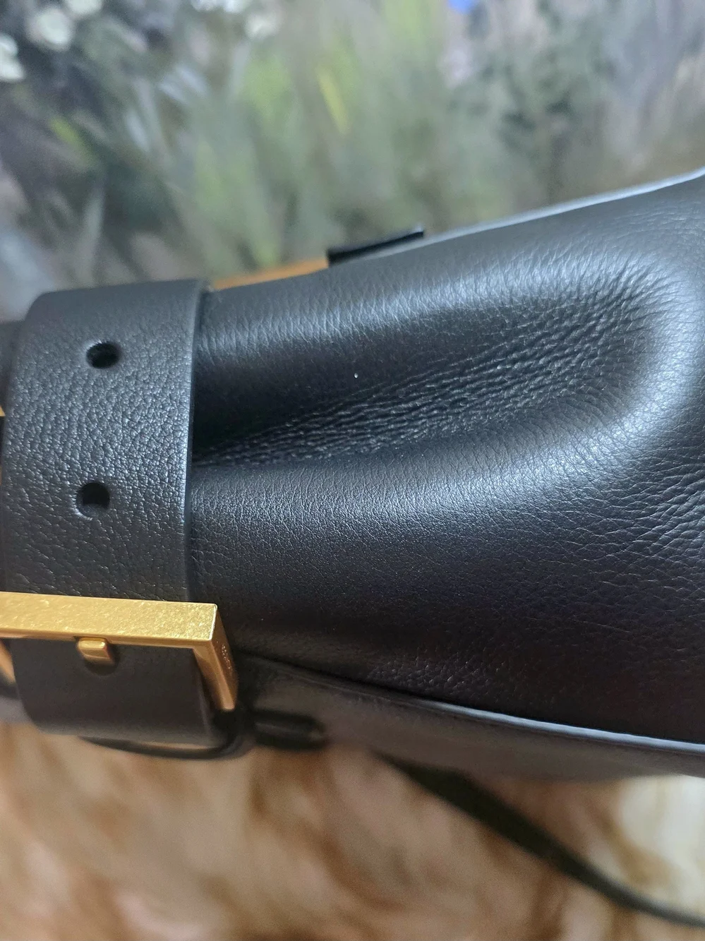 Allsaints Perez mini with gold hardware NWOT